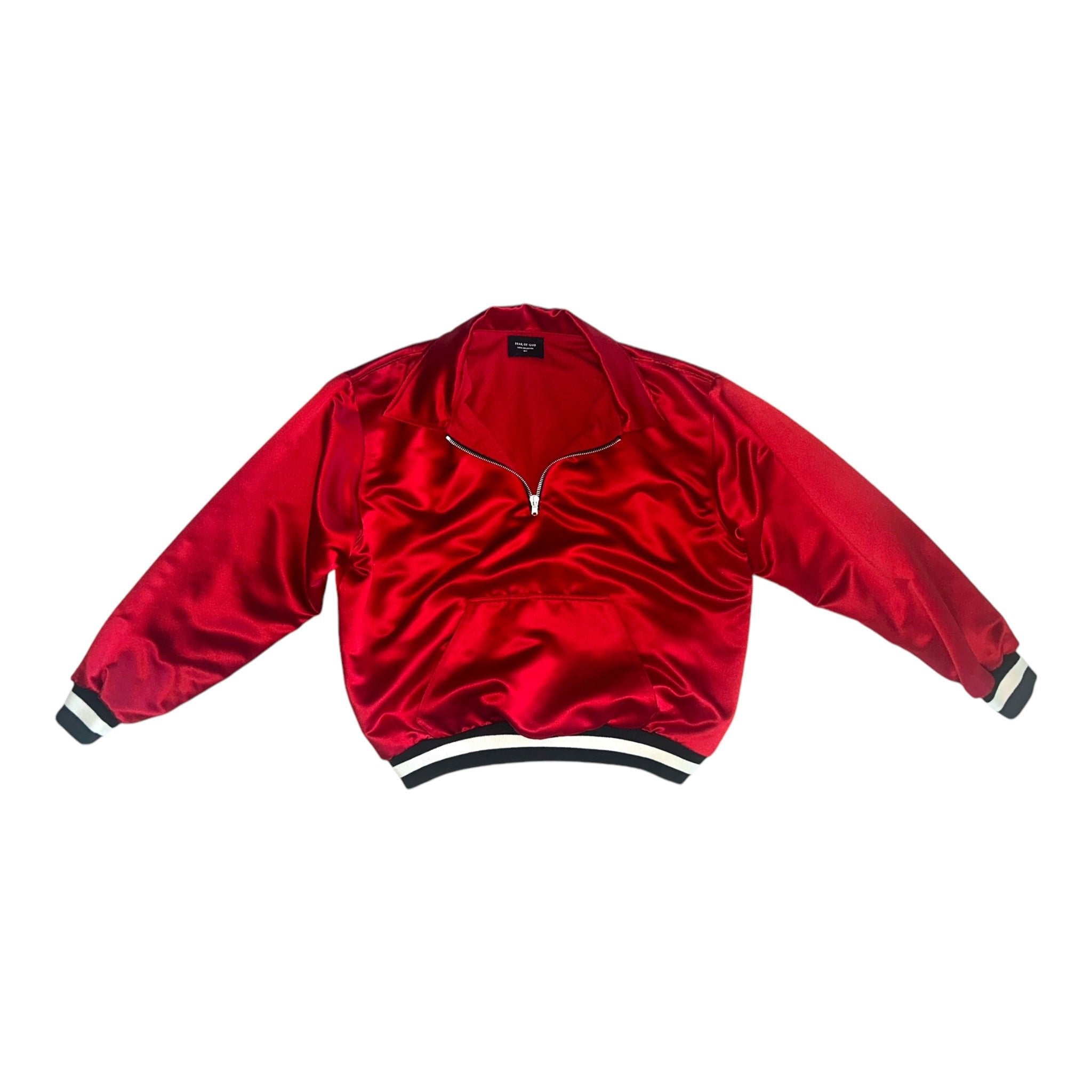 Fear of God "Kapernick" Red Satin Jacket – Friends and Family Exclusive